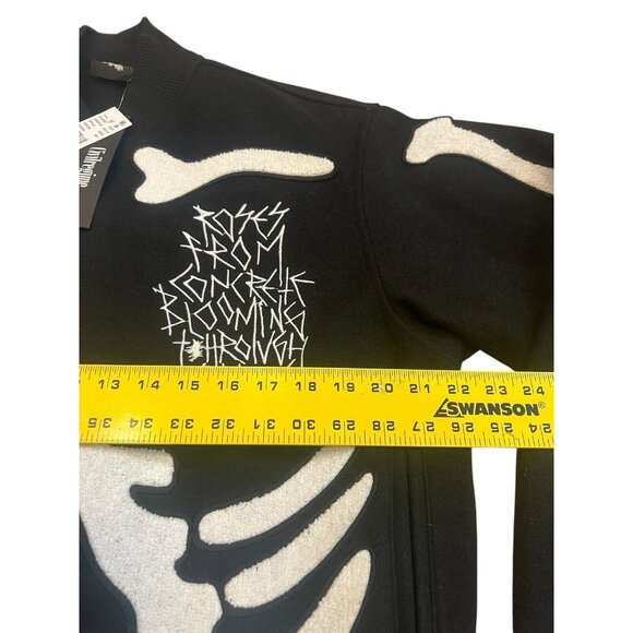 CIVIL REGIME 6 feet deep Jacket Black Size Small - Picture 4 of 6